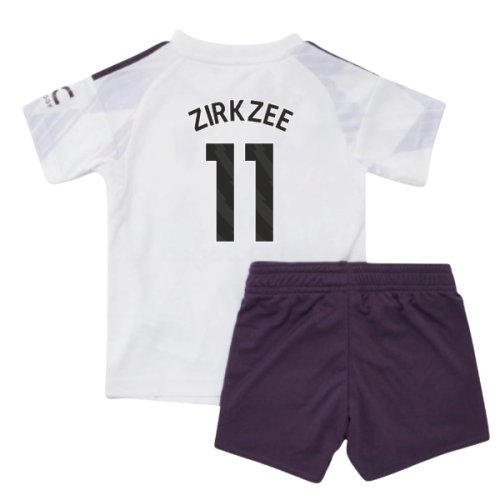 2025-2026 Man Utd Away Baby Kit (Zirkzee 11)