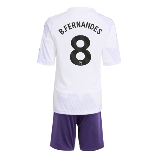 2025-2026 Man Utd Away Mini Kit (B.Fernandes 8)