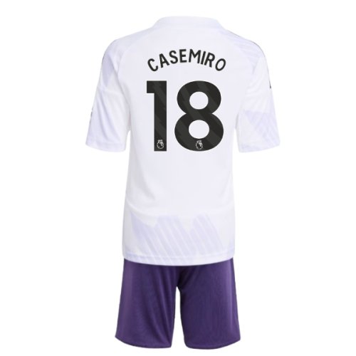 2025-2026 Man Utd Away Mini Kit (Casemiro 18)