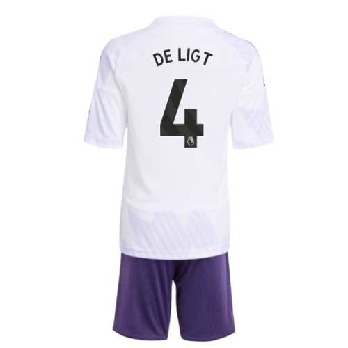 2025-2026 Man Utd Away Mini Kit (De Ligt 4)