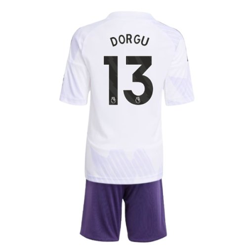 2025-2026 Man Utd Away Mini Kit (Dorgu 13)