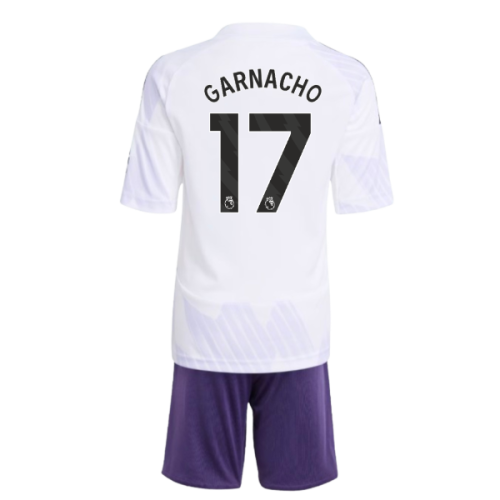 2025-2026 Man Utd Away Mini Kit (Garnacho 17)