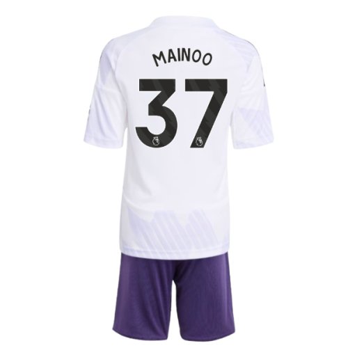 2025-2026 Man Utd Away Mini Kit (Mainoo 37)