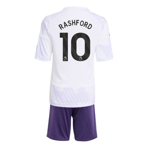 2025-2026 Man Utd Away Mini Kit (Rashford 10)