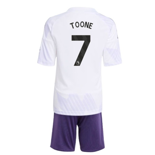 2025-2026 Man Utd Away Mini Kit (Toone 7)