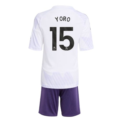 2025-2026 Man Utd Away Mini Kit (Yoro 15)