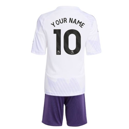 2025-2026 Man Utd Away Mini Kit (Your Name)