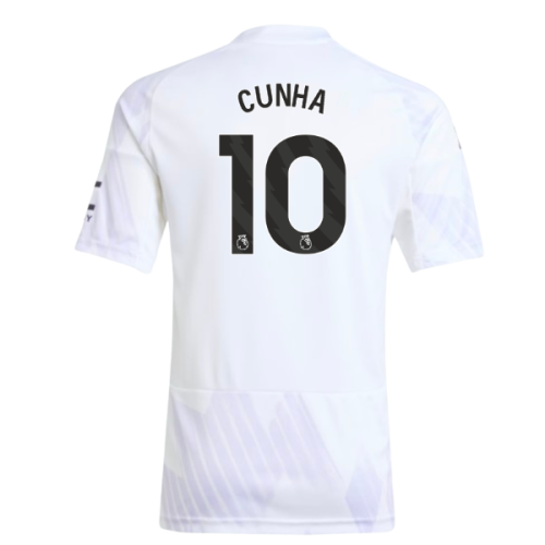 2025-2026 Man Utd Away Shirt (Kids) (Cunha 10)