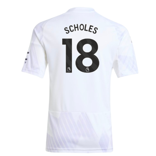 2025-2026 Man Utd Away Shirt (Kids) (Scholes 18)
