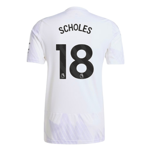2025-2026 Man Utd Away Shirt (Scholes 18)