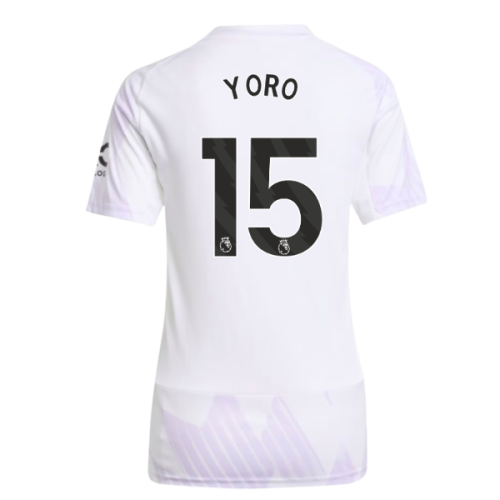 2025-2026 Man Utd Away Shirt (Womens) (Yoro 15)