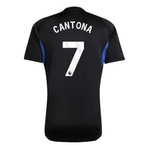 2025-2026 Man Utd EU Training Jersey (Black) - Kids (Cantona 7)