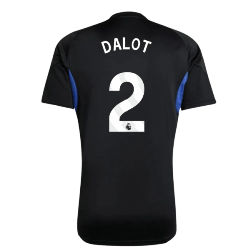 2025-2026 Man Utd EU Training Jersey (Black) - Kids (Dalot 2)
