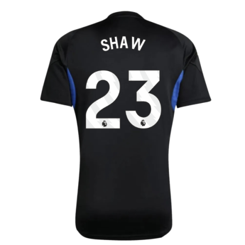 2025-2026 Man Utd EU Training Jersey (Black) - Kids (Shaw 23)