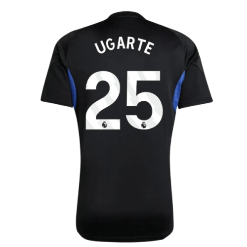 2025-2026 Man Utd EU Training Jersey (Black) - Kids (Ugarte 25)