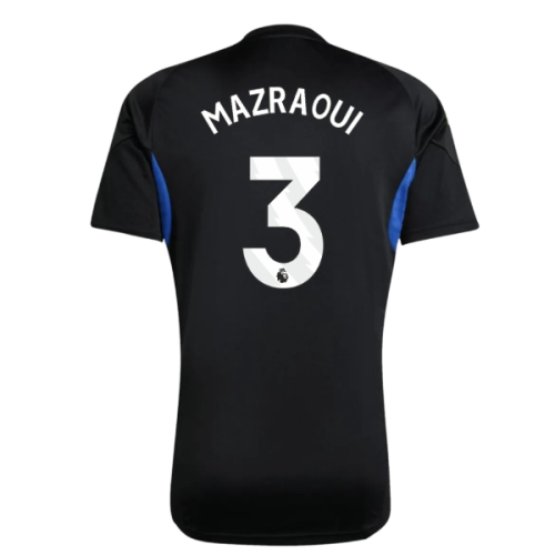 2025-2026 Man Utd EU Training Jersey (Black) (Mazraoui 3)