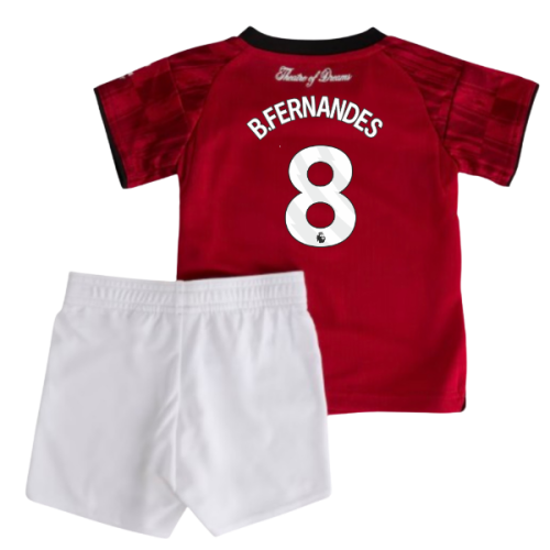 2025-2026 Man Utd Home Baby Kit (B.Fernandes 8)