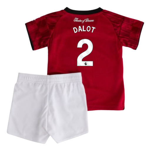 2025-2026 Man Utd Home Baby Kit (Dalot 2)