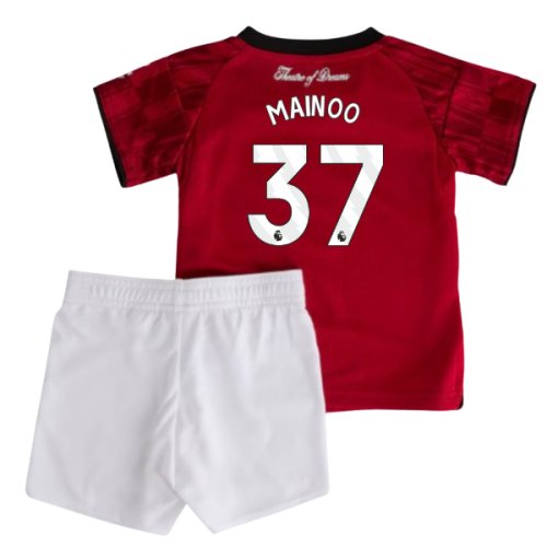 2025-2026 Man Utd Home Baby Kit (Mainoo 37)