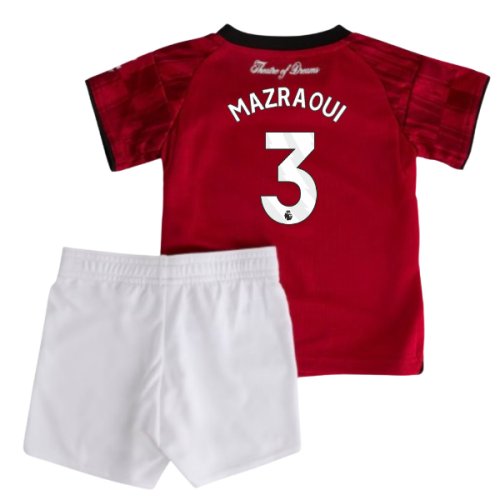 2025-2026 Man Utd Home Baby Kit (Mazraoui 3)