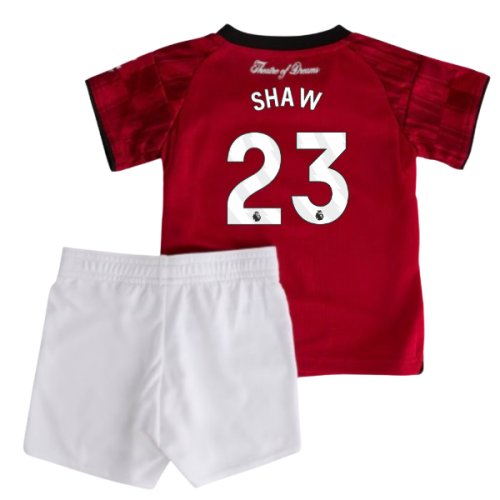2025-2026 Man Utd Home Baby Kit (Shaw 23)