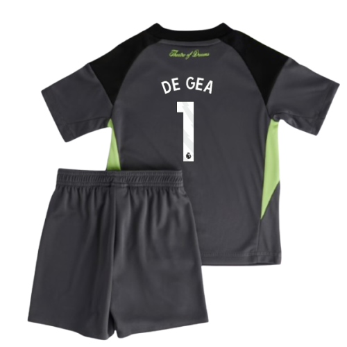 2025-2026 Man Utd Home Goalkeeper Mini Kit (De Gea 1)