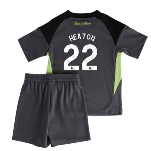 2025-2026 Man Utd Home Goalkeeper Mini Kit (Heaton 22)