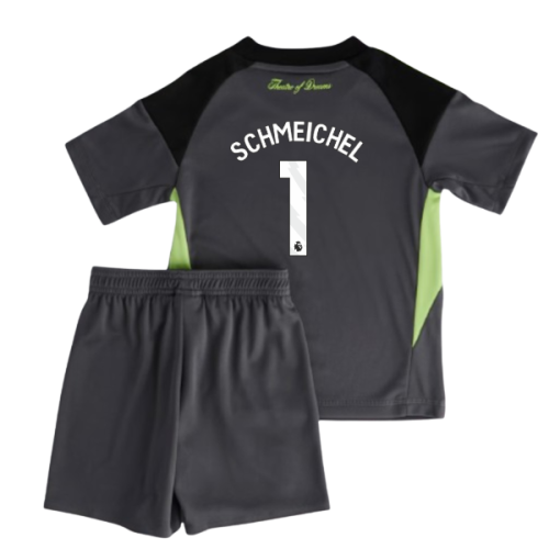 2025-2026 Man Utd Home Goalkeeper Mini Kit (Schmeichel 1)
