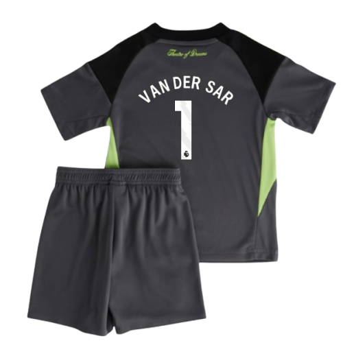 2025-2026 Man Utd Home Goalkeeper Mini Kit (Van Der Sar 1)