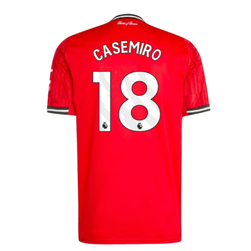 2025-2026 Man Utd Home Shirt (Casemiro 18)
