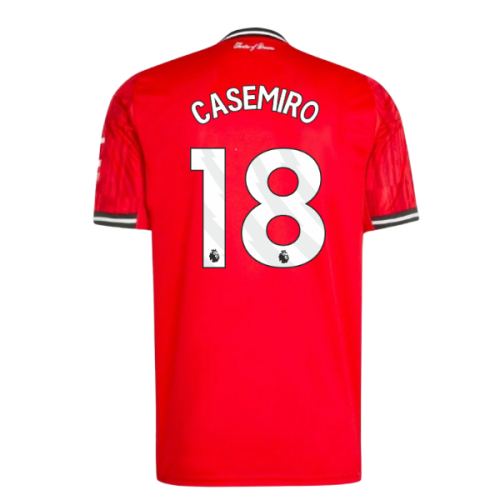 2025-2026 Man Utd Home Shirt (Casemiro 18)