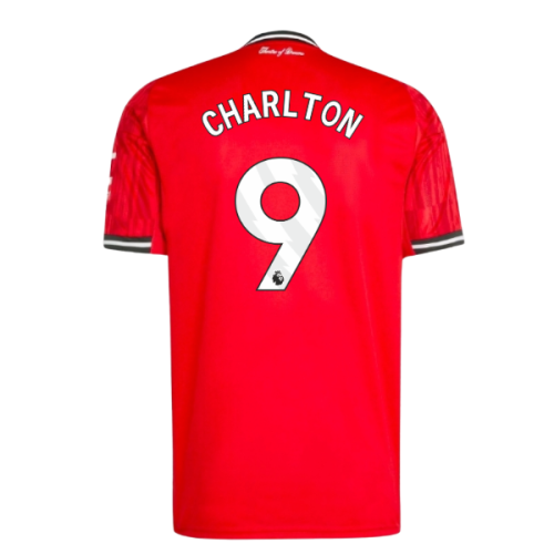 2025-2026 Man Utd Home Shirt (Charlton 9)