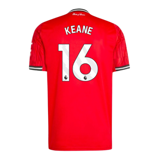 2025-2026 Man Utd Home Shirt (Keane 16)