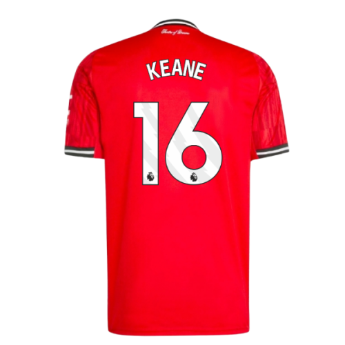 2025-2026 Man Utd Home Shirt (Keane 16)