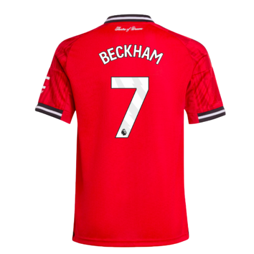 2025-2026 Man Utd Home Shirt (Kids) (Beckham 7)