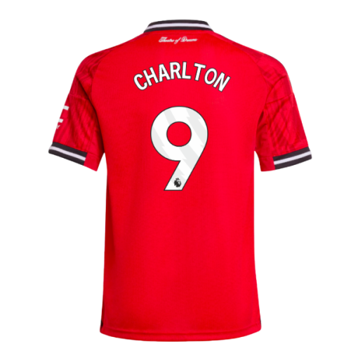 2025-2026 Man Utd Home Shirt (Kids) (Charlton 9)