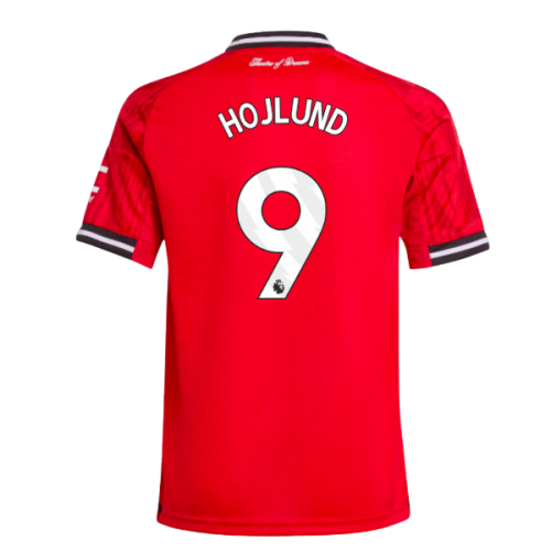 2025-2026 Man Utd Home Shirt (Kids) (Hojlund 9)