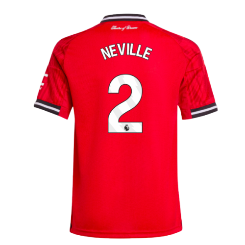 2025-2026 Man Utd Home Shirt (Kids) (Neville 2)