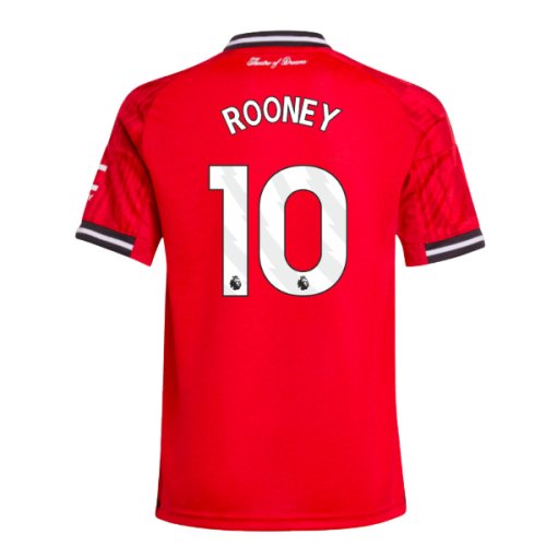 2025-2026 Man Utd Home Shirt (Kids) (Rooney 10)