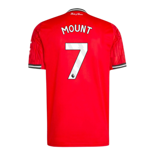 2025-2026 Man Utd Home Shirt (Mount 7)
