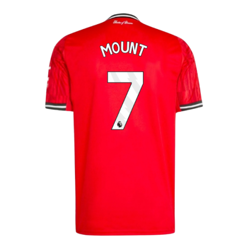 2025-2026 Man Utd Home Shirt (Mount 7)