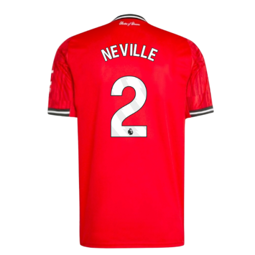 2025-2026 Man Utd Home Shirt (Neville 2)