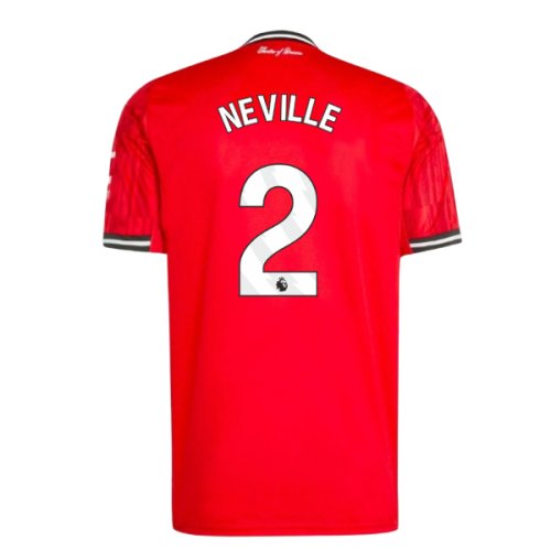 2025-2026 Man Utd Home Shirt (Neville 2)