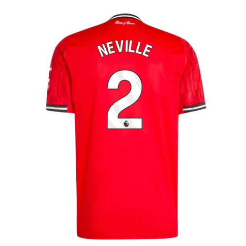 2025-2026 Man Utd Home Shirt (Neville 2)