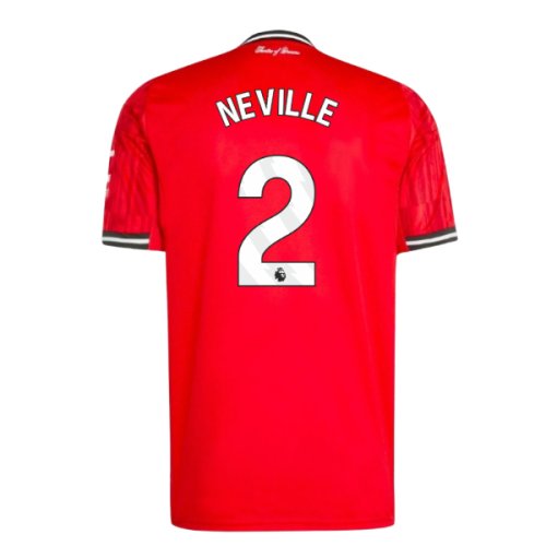 2025-2026 Man Utd Home Shirt (Neville 2)