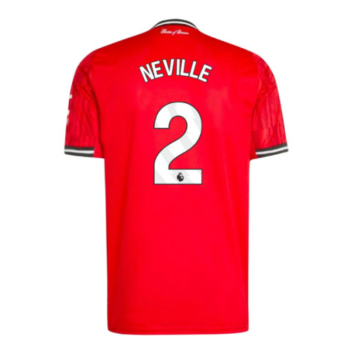 2025-2026 Man Utd Home Shirt (Neville 2)