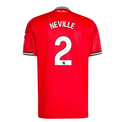 2025-2026 Man Utd Home Shirt (Neville 2)