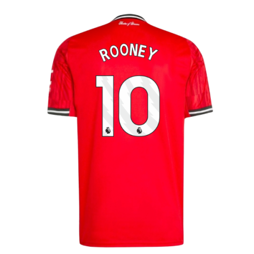 2025-2026 Man Utd Home Shirt (Rooney 10)