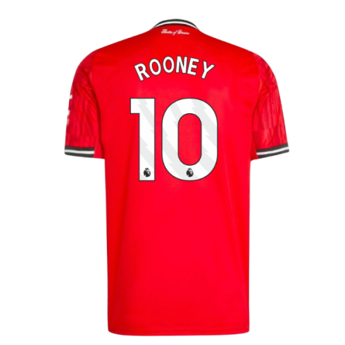 2025-2026 Man Utd Home Shirt (Rooney 10)