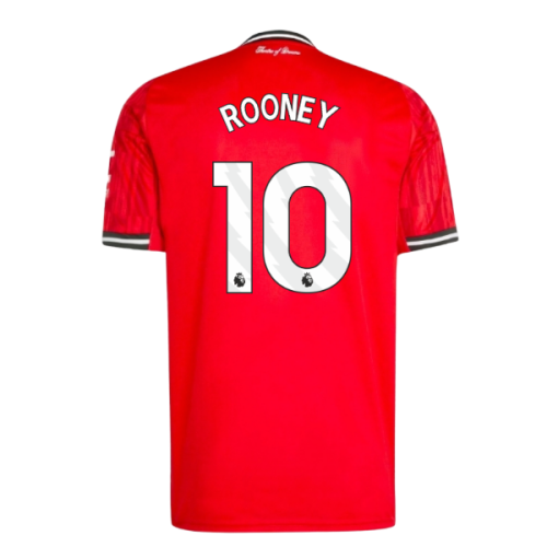 2025-2026 Man Utd Home Shirt (Rooney 10)